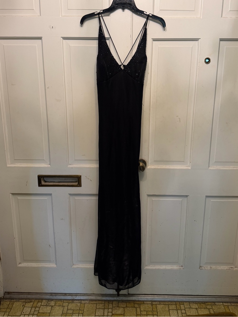 Black long Prom dress